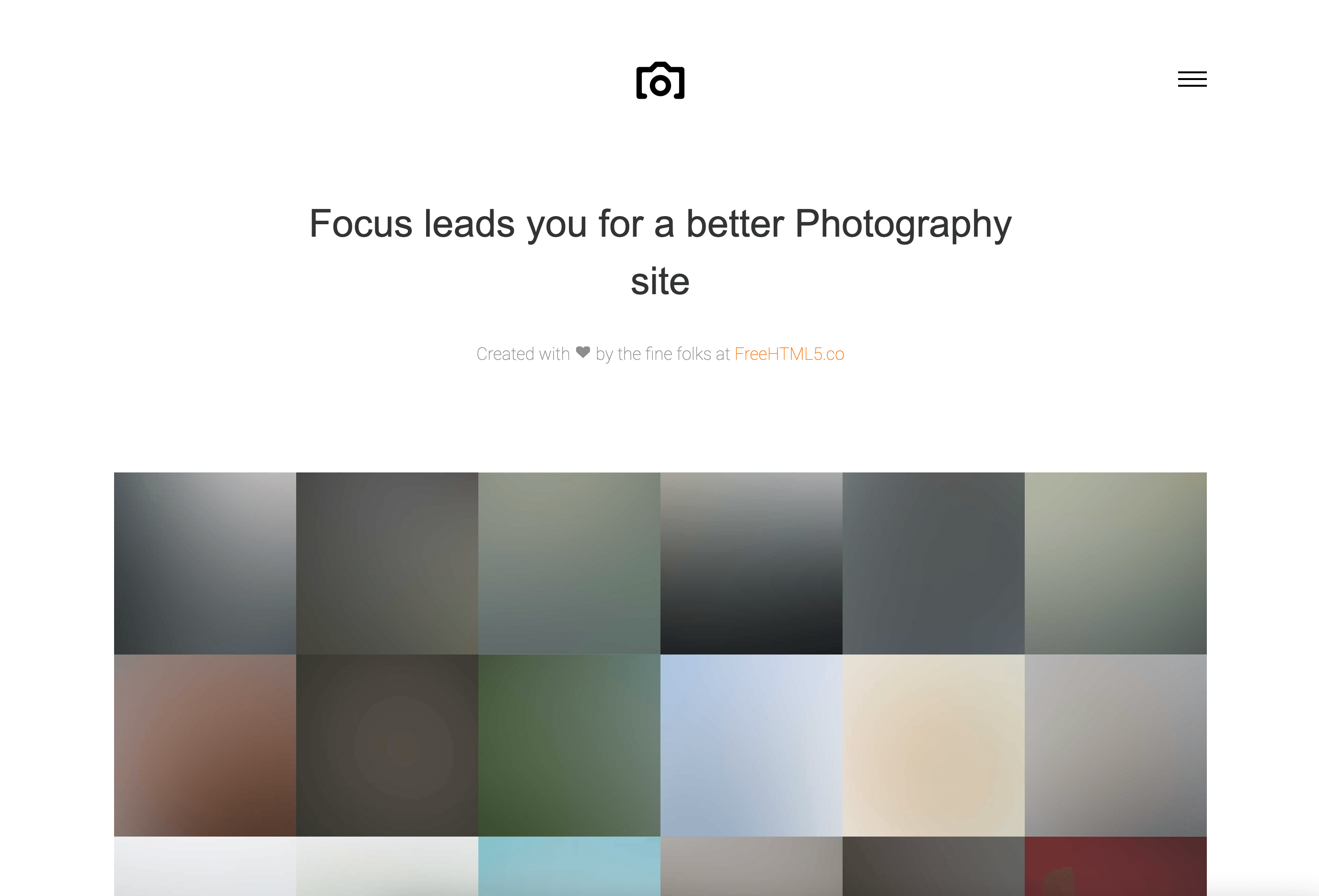 Free HTML5 Website Template by gettemplates.co