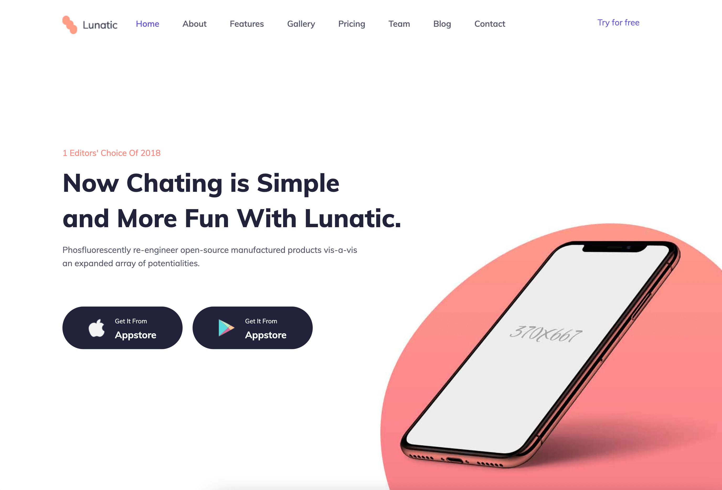 Free HTML5 Website Template by gettemplates.co
